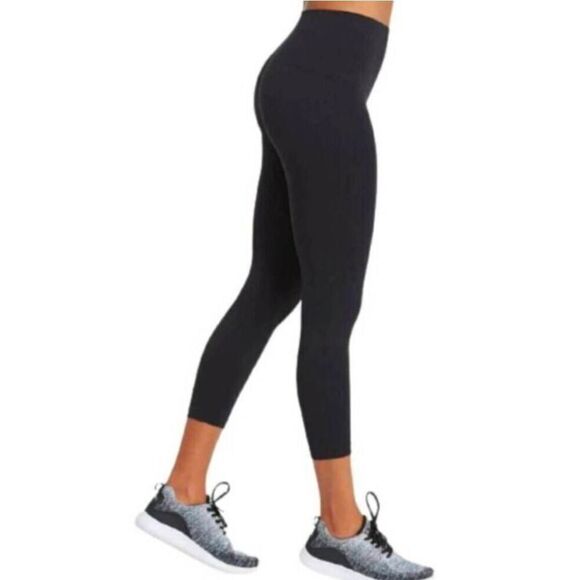 SPANX Look At Me Now Seamless Leggings In Black Size XS - Picture 1 of 3